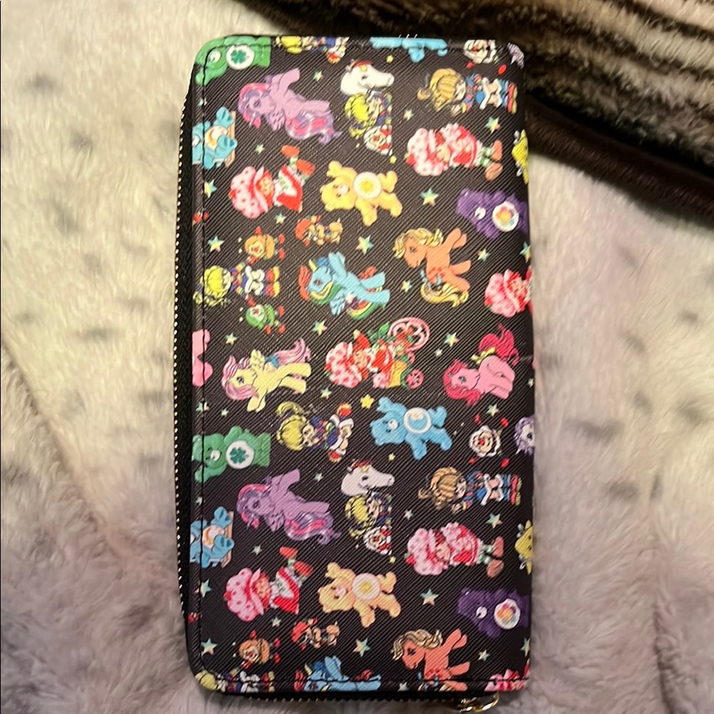 80’s Character Print Wallet